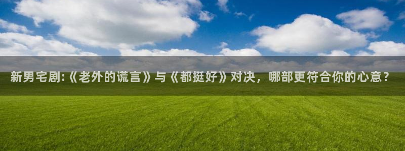西瓜烟台：新男宅剧:《老外的谎言》与《都挺好》对决，哪部更符合你的心意？